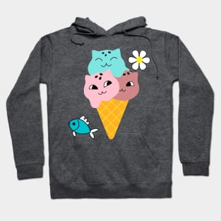 IceCream Cat`s Hoodie